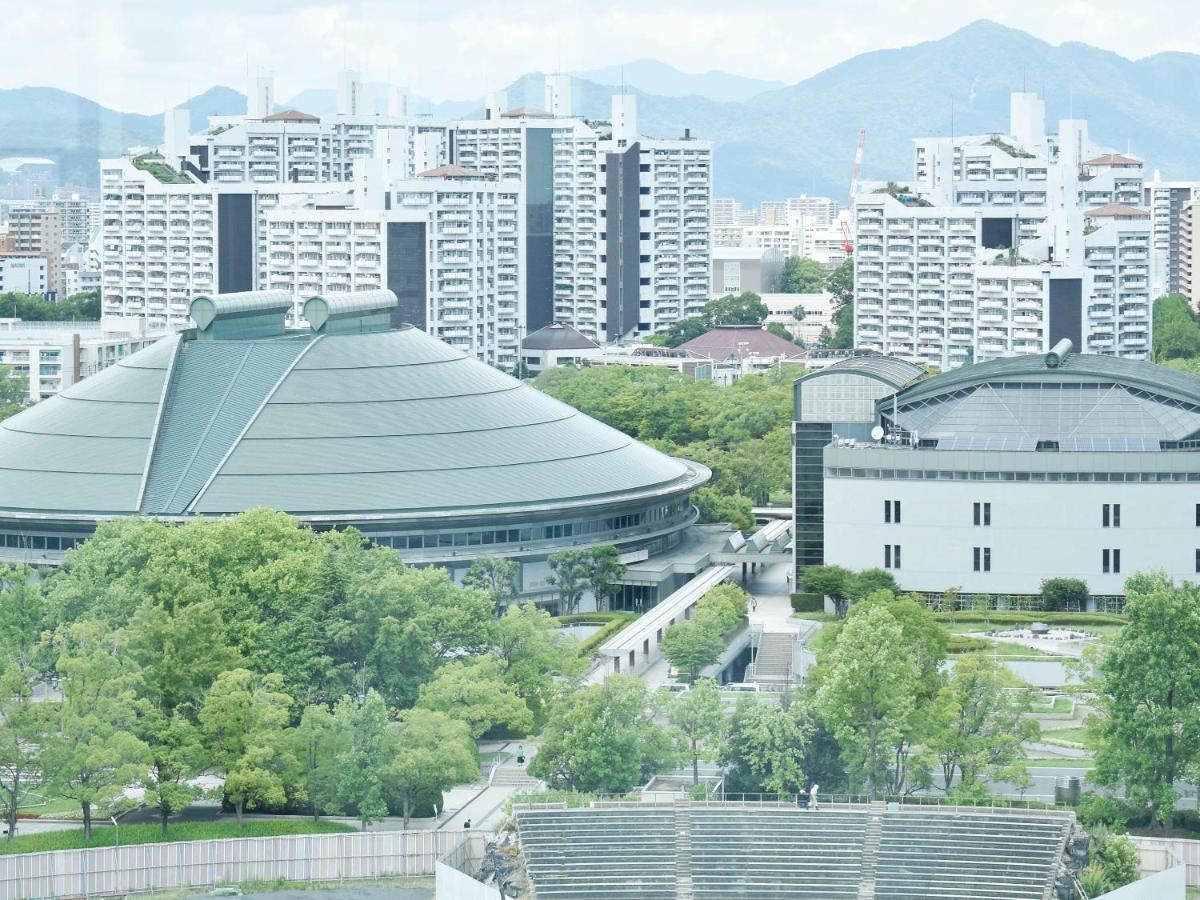 Business Ryokan Harada Hotel Hiroshima Bagian luar foto